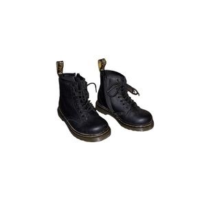 Dr. Martens Black Combat Boots - Children’s Size 9